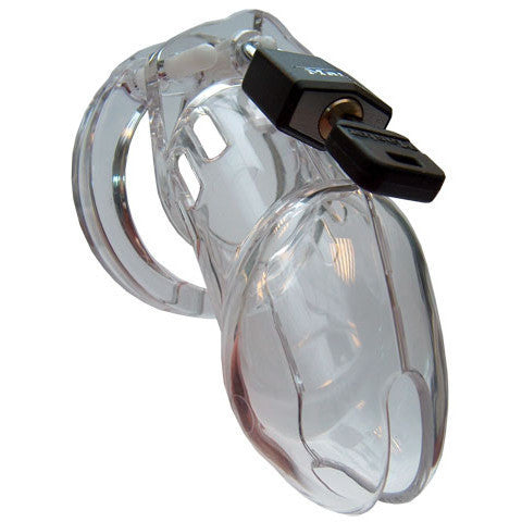 CB-6000 Transparent Male Chastity Device