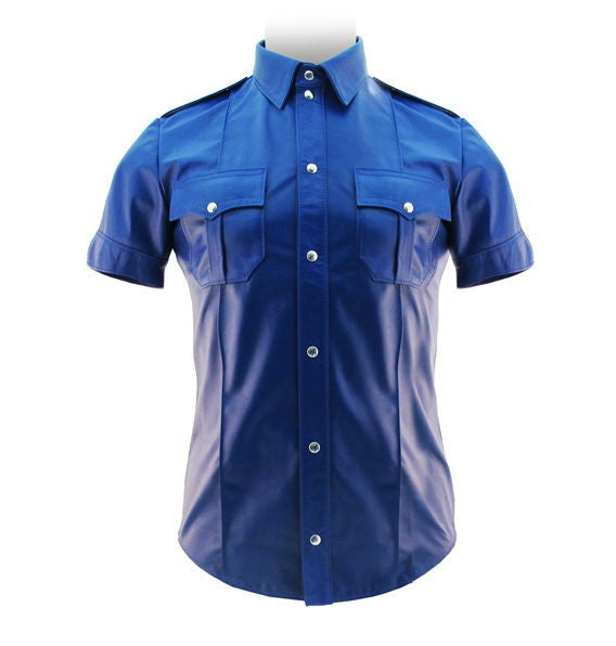 Mister B Leather Police Shirt