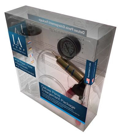 LAPD Premium Deluxe Pump and Wide Penis Cylinder Kit