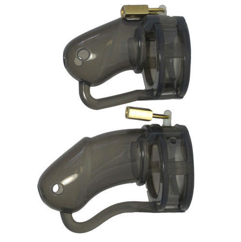 BON4 Silicone Male Chastity Device Black