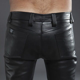 Mister B Leather Jeans