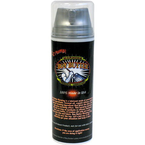 Boy Butter Original Warming Oil Based Personal Lubricant Pump 140g