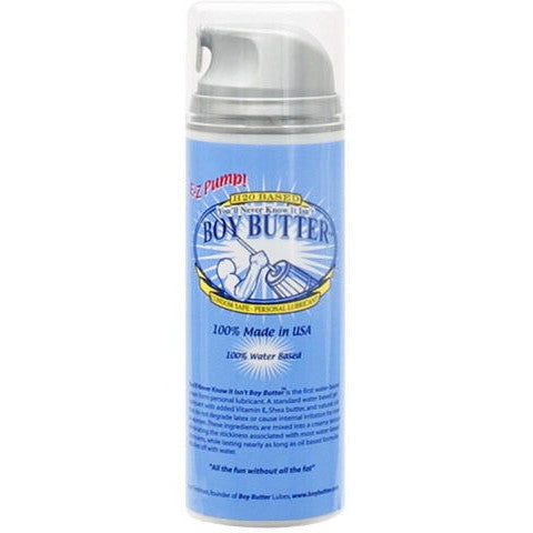Boy Butter H2O Water Based Personal Lubricant Pump 140g