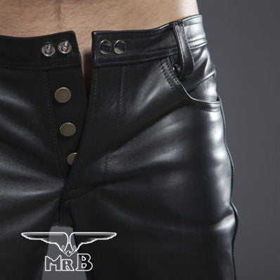 Mister B Leather Jeans