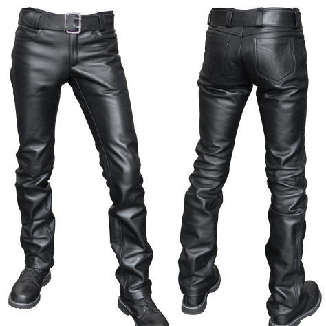 Mister B Leather Jeans