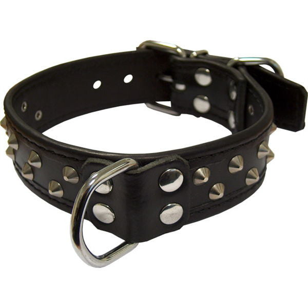 Mister B Leather Stud Puppy Collar