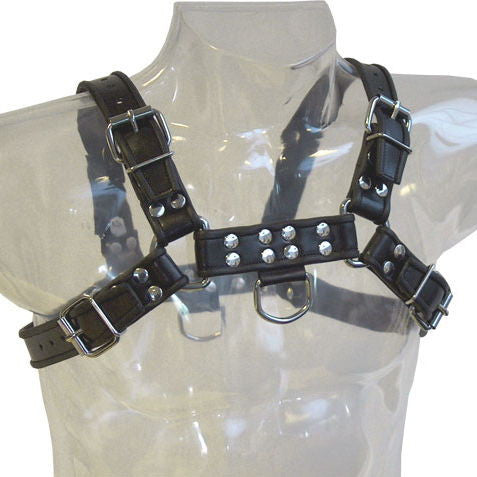 Mister B Leather Bulldog Harness